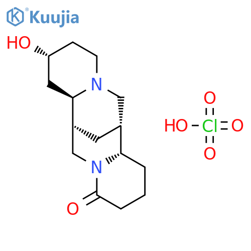 (7R-(7alpha,7abeta,9beta,14alpha,14aalpha))-Dodecahydro-9-hydroxy-7,14-methano-4H,6H-dipyrido(1,2-a:1,2-e)(1,5)diazocin-4-one monoperchlorate structure
