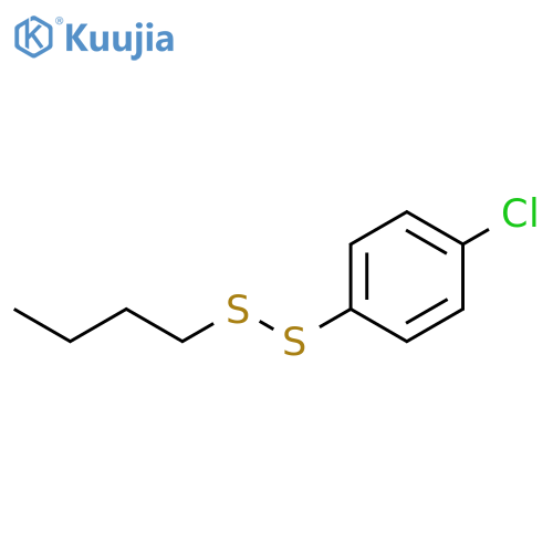 DISULFIDE, BUTYL 4-CHLOROPHENYL structure
