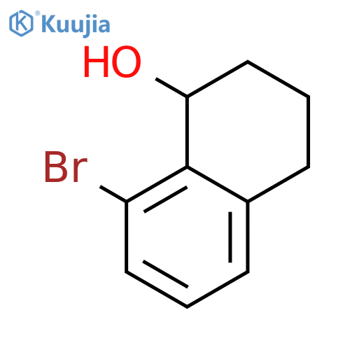 8-Bromo-1,2,3,4-tetrahydro-1-naphthalenol structure