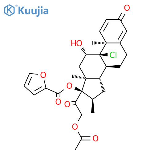 21-Acetyloxy Deschloromometasone Furoate structure