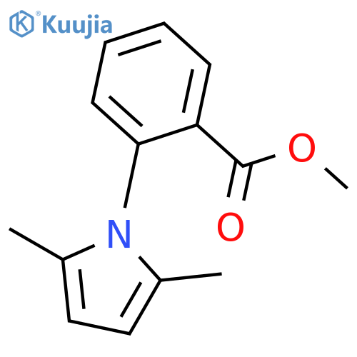 Methyl 2-(2,5-Dimethyl-1H-pyrrol-1-yl)benzoate structure