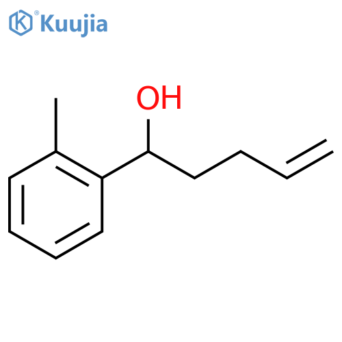 Benzenemethanol, α-3-buten-1-yl-2-methyl- structure