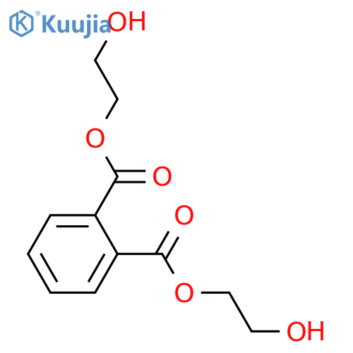 Bis(2-hydroxyethyl) phthalate structure