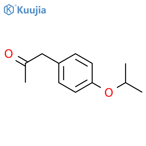 1-4-(propan-2-yloxy)phenylpropan-2-one structure