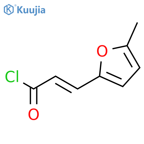3-(5-Methylfuran-2-yl)prop-2-enoyl chloride structure