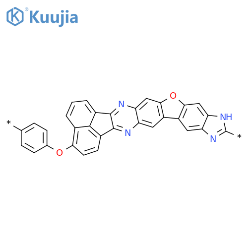 POLY(11H-ACENAPHTH[1,2-B]IMIDAZO[4',5':5,6]BENZOFURO[2,3-G]QUINOXALINE-12,3-DIYLOXY-1,4-PHENYLENE) structure