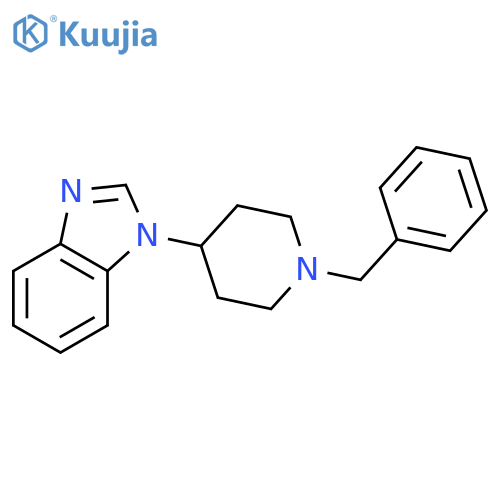 1H-Benzimidazole,1-[1-(phenylmethyl)-4-piperidinyl]- structure