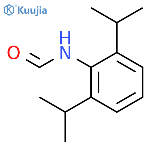 Formamide,N-[2,6-bis(1-methylethyl)phenyl]- structure
