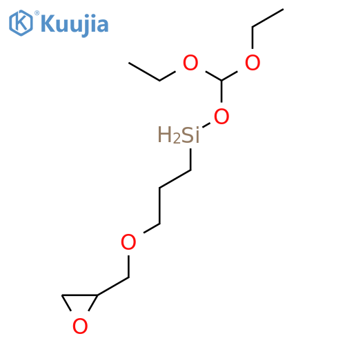 Silane, diethoxymethoxy[3-(oxiranylmethoxy)propyl]- structure