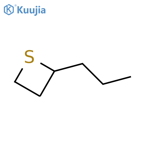 (+-)- 2-Propylthietane structure