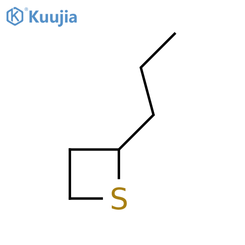 (+-)- 2-Propylthietane structure