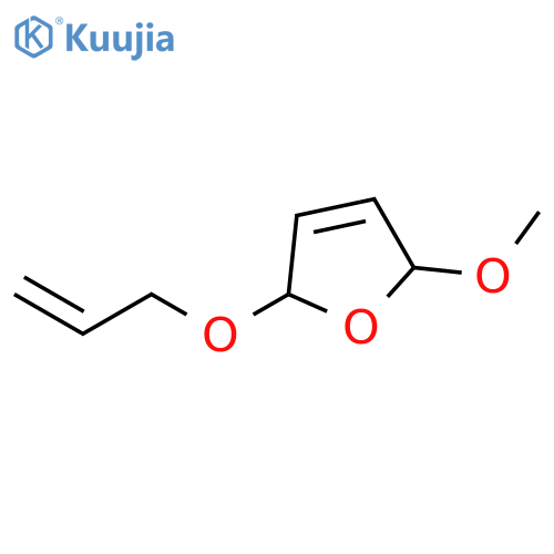 FURAN, 2,5-DIHYDRO-2-METHOXY-5-(2-PROPENYLOXY)- structure