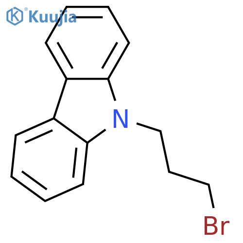 9-(3-Bromopropyl)-9H-carbazole structure