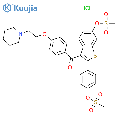 Raloxifene Dimesylate Hydrochloride structure
