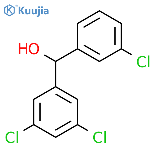 3,3',5-Trichlorobenzhydrol structure