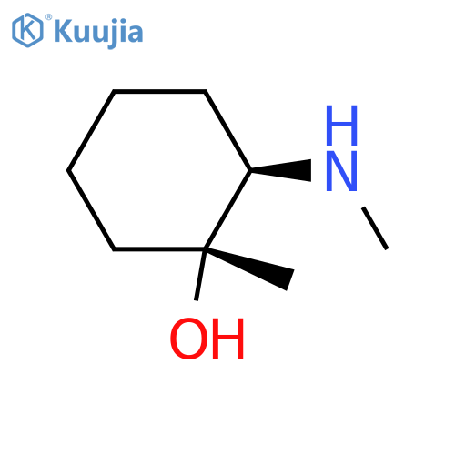 rac-(1R,2R)-1-methyl-2-(methylamino)cyclohexan-1-ol, trans structure