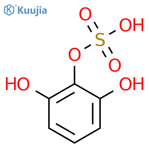 Pyrogallol-2-O-sulphate structure