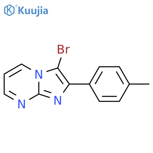 3-Bromo-2-(p-methylphenyl)imidazo[1,2-a]pyrimidine structure