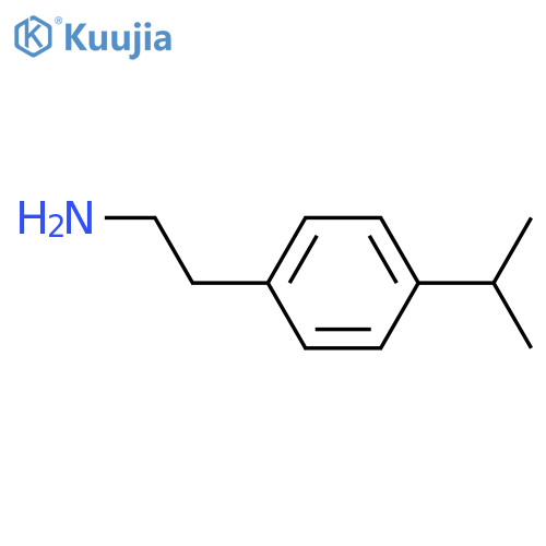 2-4-(Propan-2-yl)phenylethan-1-amine structure