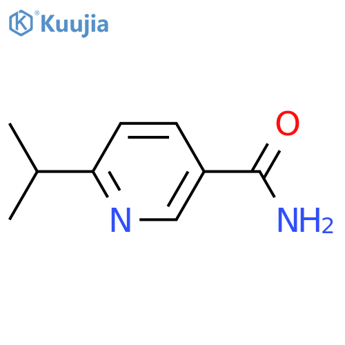 3-Pyridinecarboxamide,6-(1-methylethyl)- structure