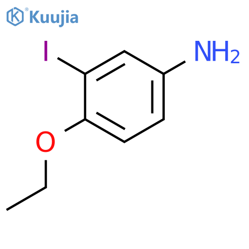 4-ethoxy-3-iodoaniline structure