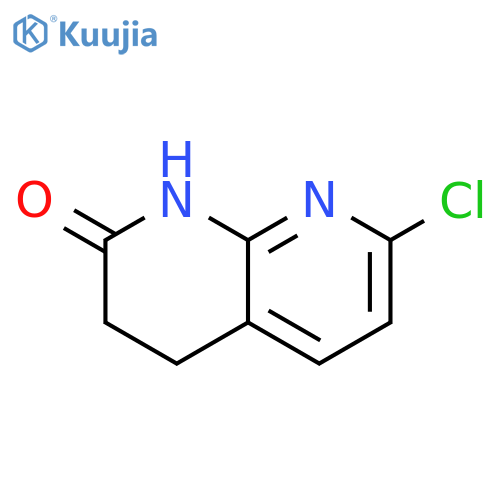 7-Chloro-3,4-dihydro-1,8-naphthyridin-2(1H)-one structure