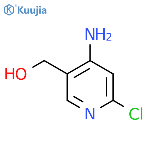 (4-Amino-6-chloropyridin-3-yl)methanol structure