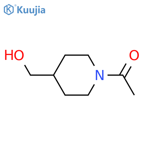 1-[4-(Hydroxymethyl)piperidin-1-yl]ethan-1-one structure