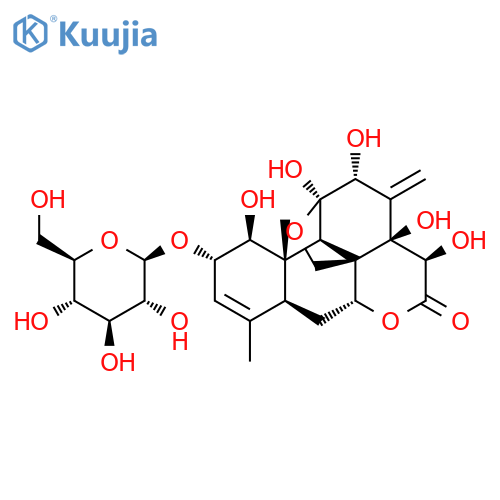 Picrasa-3,13(21)-dien-16-one,11,20-epoxy-1,2,11,12,14,15-hexahydroxy-, (1b,2a,11b,12a,15b)- structure