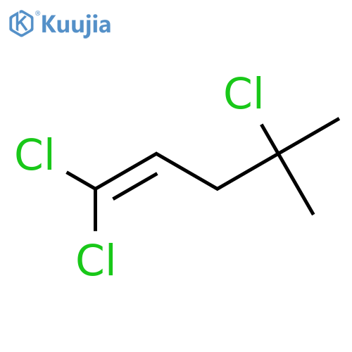 1-PENTENE, 1,1,4-TRICHLORO-4-METHYL- structure