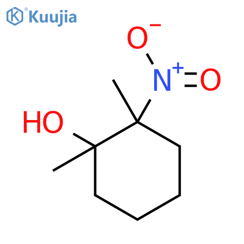 CYCLOHEXANOL, 1,2-DIMETHYL-2-NITRO- structure