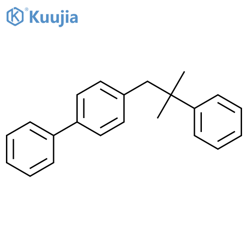 1,1'-Biphenyl, 4-(2-methyl-2-phenylpropyl)- structure