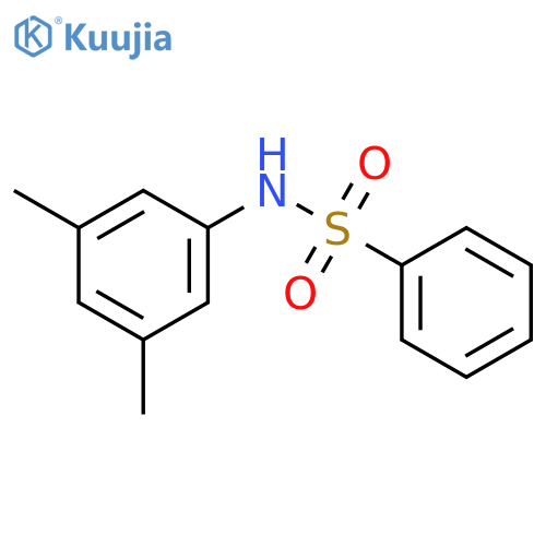Benzenesulfonamide, N-(3,5-dimethylphenyl)- structure