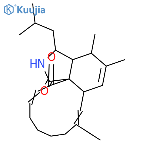 Aspochalasin C; 17,18-Dideoxy structure