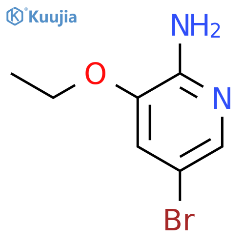 5-bromo-3-ethoxy-2-pyridinamine structure