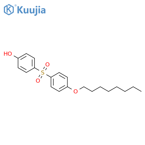 Phenol, 4-[[4-(octyloxy)phenyl]sulfonyl]- structure