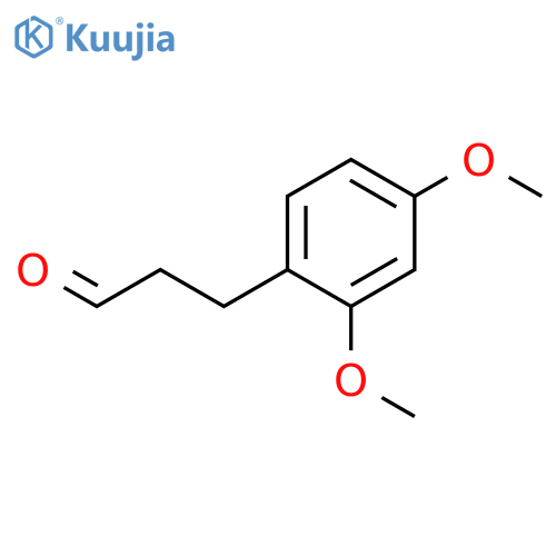 3-(2,4-dimethoxyphenyl)propanal structure