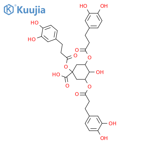 1,3,5-Tri-O-caffeoylquinic acid; 7',7'',7''',8',8'',8'''-Hexahydro structure