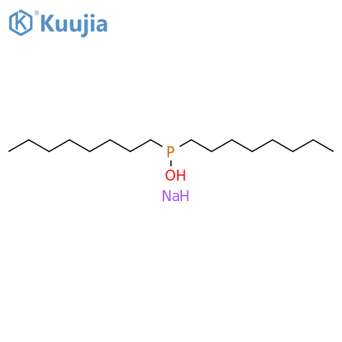 Phosphinous acid, dioctyl-, sodium salt (9CI) structure