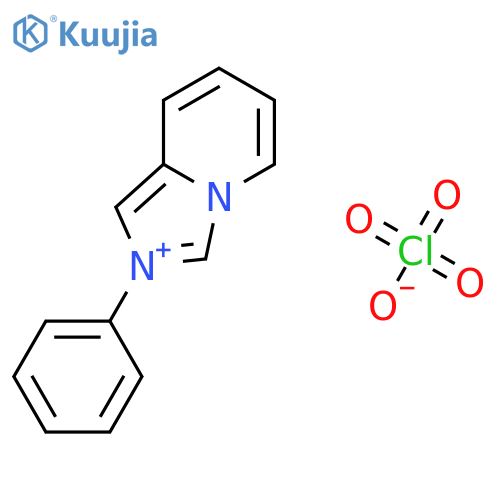Imidazo[1,5-a]pyridinium, 2-phenyl-, perchlorate structure