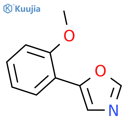 Oxazole,5-(3-methoxyphenyl)- structure