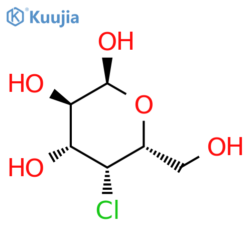 4-Chloro-4-deoxy-α-D-galactopyranose structure
