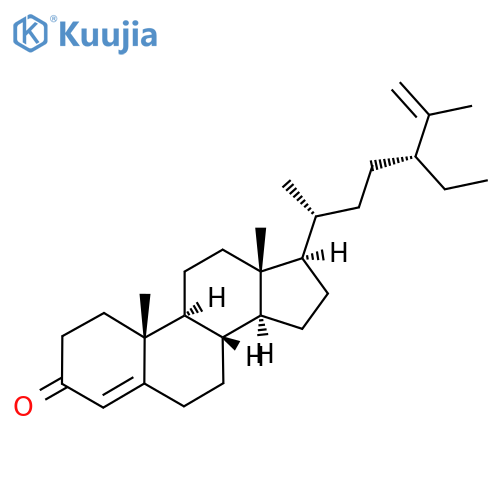 Stigmasta-4,25-dien-3-one structure