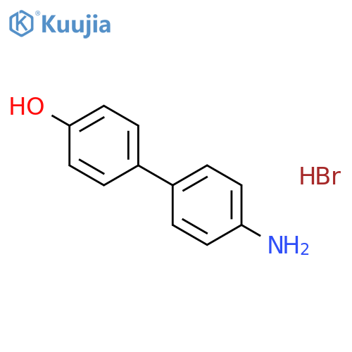 [1,1'-BIPHENYL]-4-OL, 4'-AMINO-, HYDROBROMIDE structure