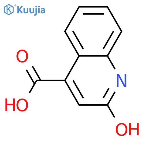 2-Hydroxyquinoline-4-carboxylic acid structure