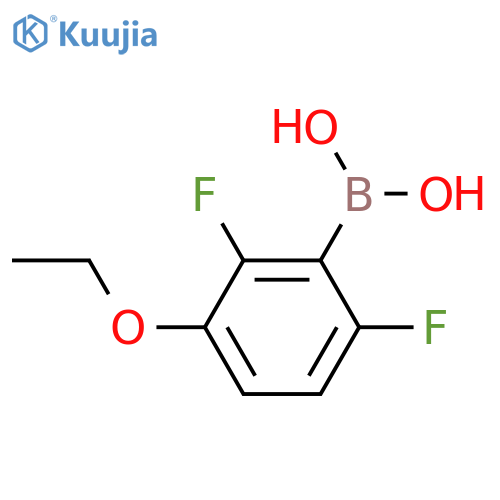 3-Ethoxy-2,6-difluorophenylboronic acid structure