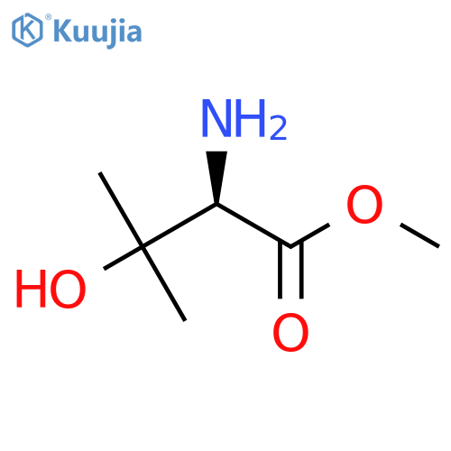 D-Valine, 3-hydroxy-, methyl ester structure