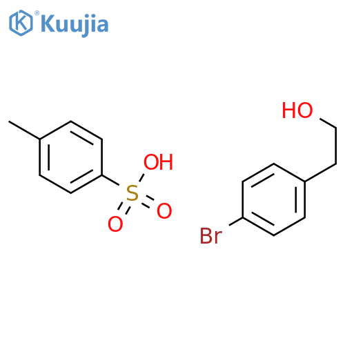 4-bromophenethyl-4-methylbenzenesulfonate structure