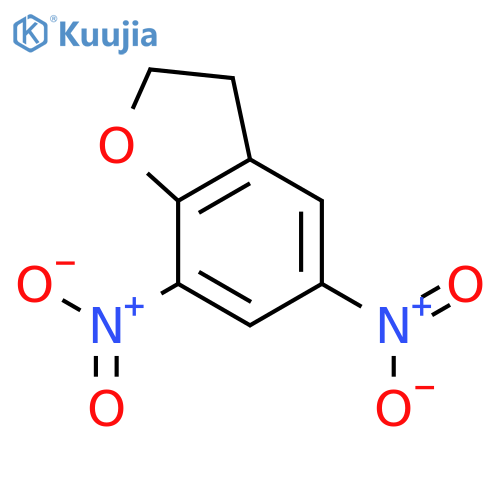 5,7-Dinitro-2,3-dihydrobenzofuran structure