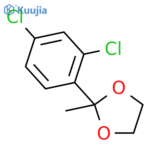 1,3-Dioxolane,2-(2,4-dichlorophenyl)-2-methyl- structure